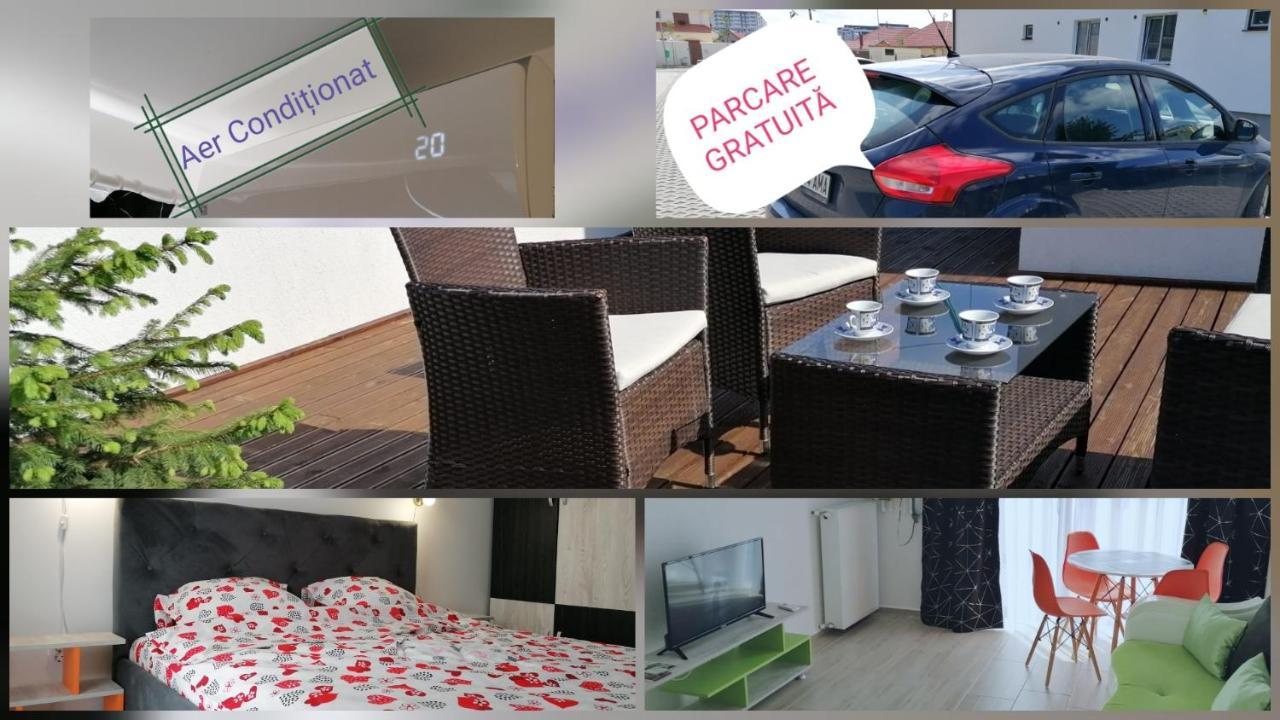 Ama Apartament Cu Terasa 50 Mp & Parcare Brasov Bagian luar foto